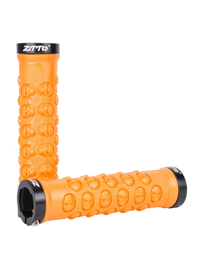 زد تي تي أو مجموعة مقابض مقود الدراجة مضادة للانزلاق للدراجة الجبلية القابلة للطي مكونة من قطعتين - Image 2