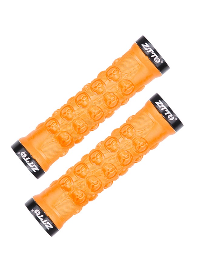 زد تي تي أو مجموعة مقابض مقود الدراجة مضادة للانزلاق للدراجة الجبلية القابلة للطي مكونة من قطعتين - Image 5