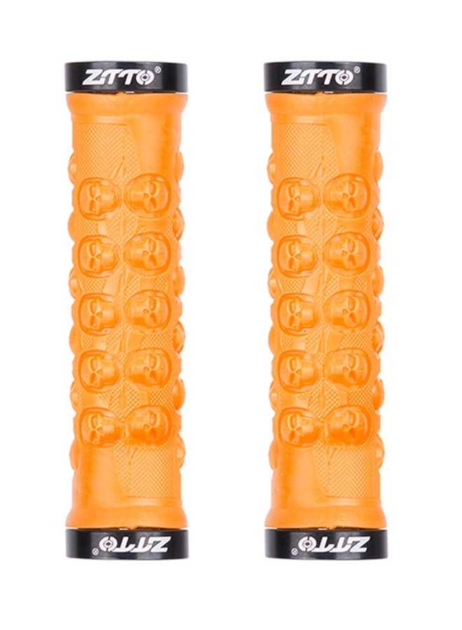 زد تي تي أو مجموعة مقابض مقود الدراجة مضادة للانزلاق للدراجة الجبلية القابلة للطي مكونة من قطعتين - Image 4