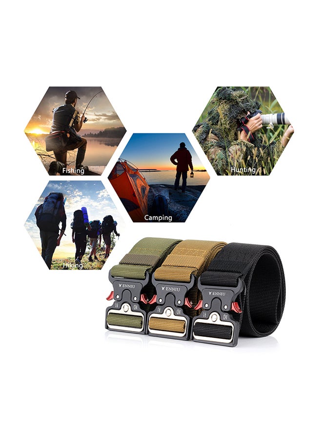 ENNIU - Quick Release Tactical Belt With Heavy Duty Waist Band - Image 1