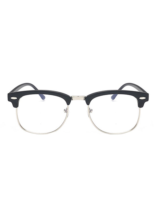 Generic Retro Plain Mirror Half-Frame With Short-Sighted Glasses - Image 1