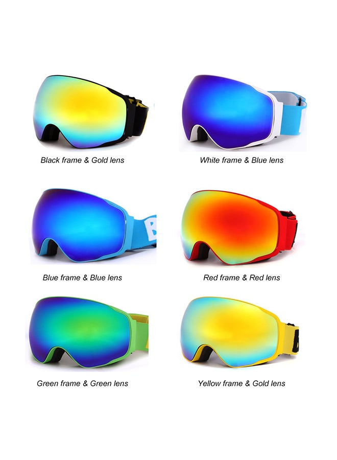 Benice Anti-Fog Wide Spherical Skating Goggles - Image 5