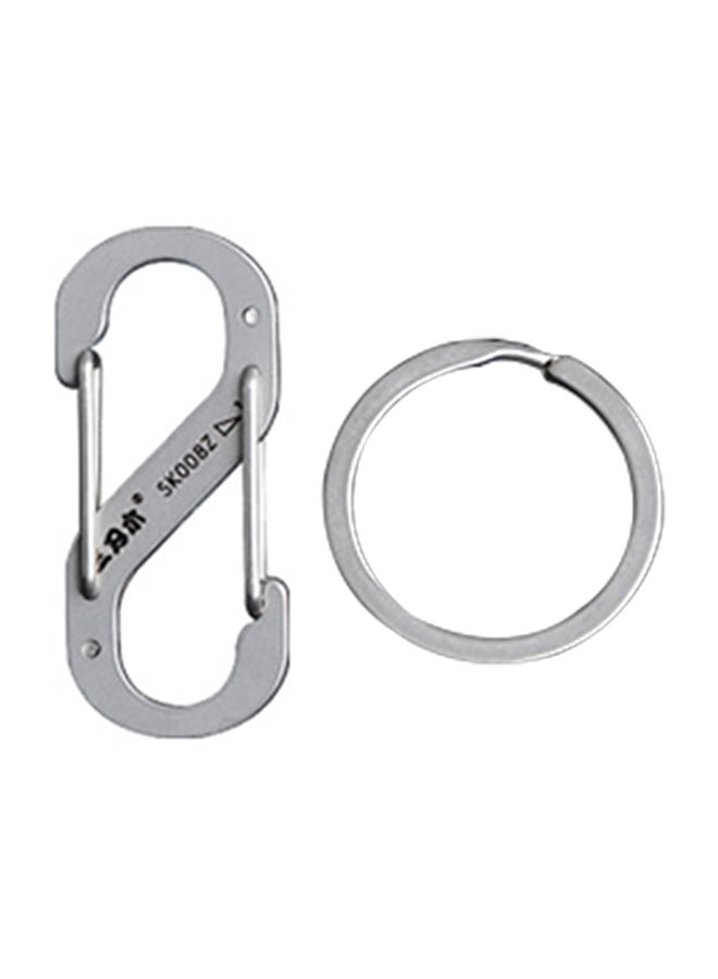 Generic Multifunctional Stainless Steel Key Chain Ring  - Image 1