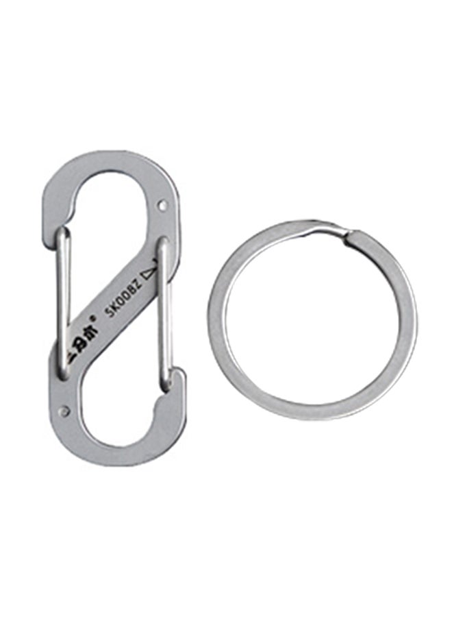 Generic Multifunctional Stainless Steel Key Chain Ring  - Image 2