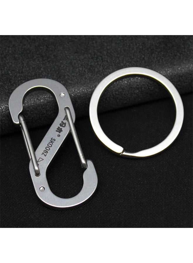 Generic Multifunctional Stainless Steel Key Chain Ring  - Image 4