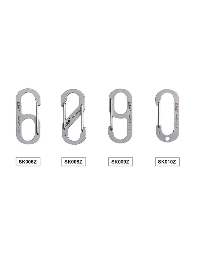 Generic Multifunctional Stainless Steel Key Chain Ring  - Image 5