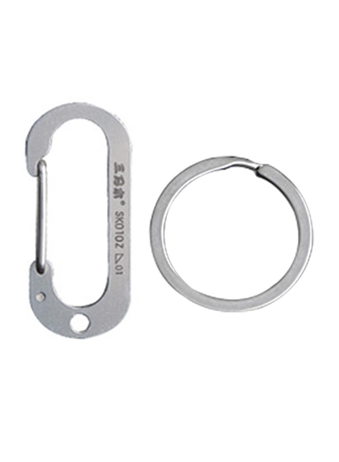 Generic Multifunctional Stainless Steel Key Chain Ring  - Image 1