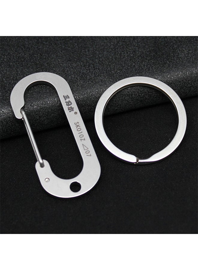 Generic Multifunctional Stainless Steel Key Chain Ring  - Image 2
