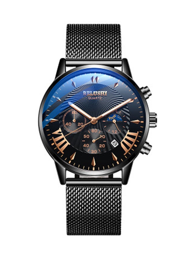 Belushi men Water Resistant Stainless Steel Chronograph Watch  - Image 1