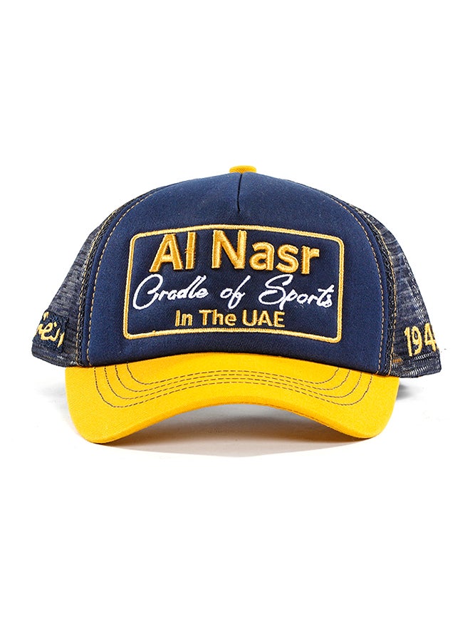 AlNasr Club Cradle Of Sports In The UAE Cap Blue/Yellow - Image 1
