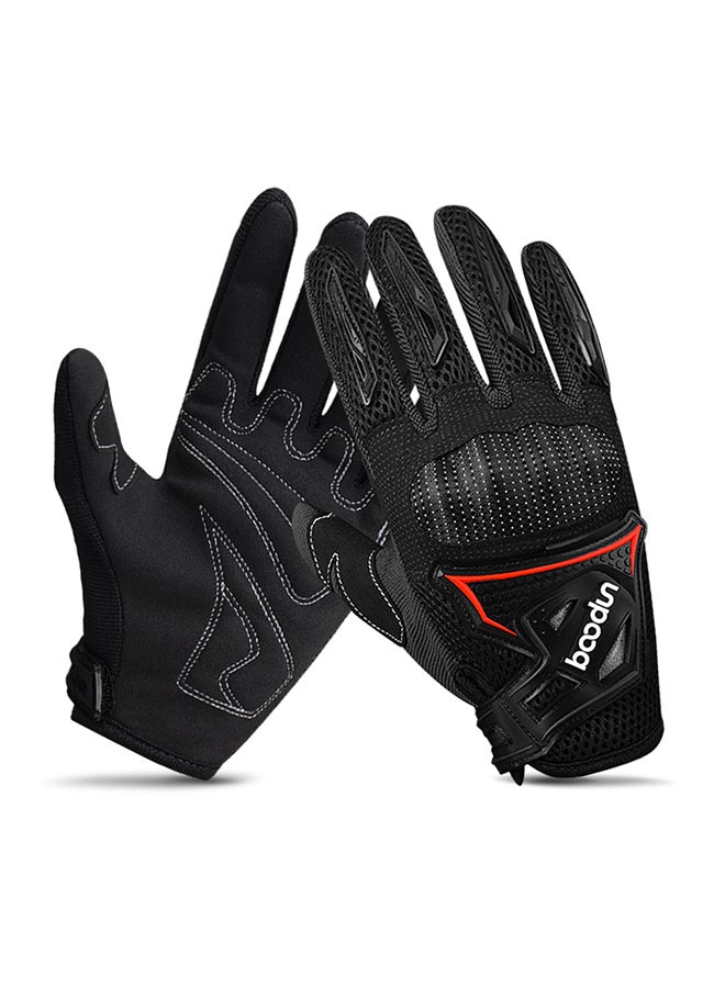 BOODUN Full Finger Touchscreen Pad Breathable Cycling Gloves 30.0x22.0x3.0cm 