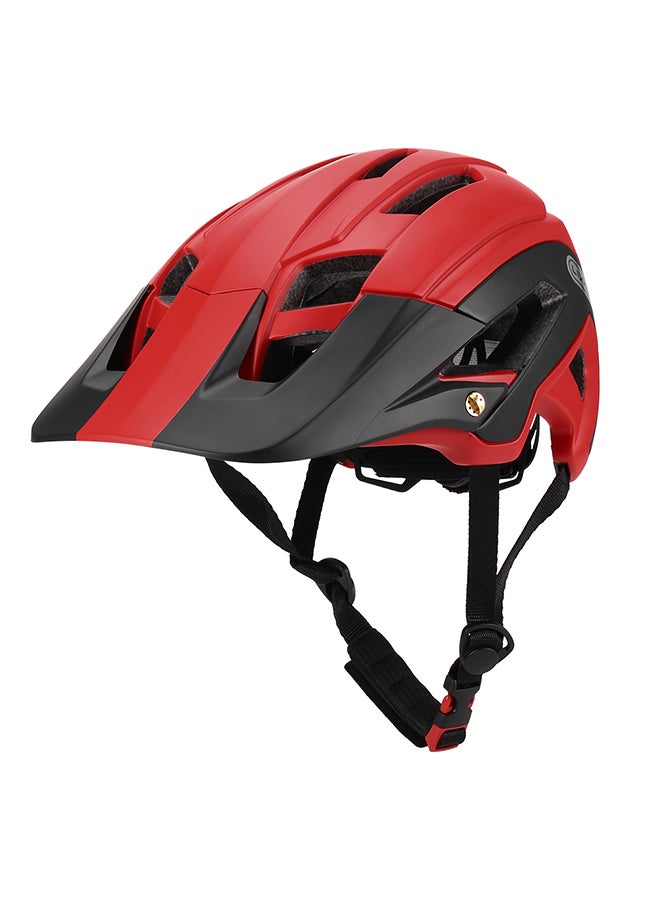 LIXADA - MTB Road 16 Vents Sports Safety Helmet With Detachable Visor 27.0x22.0x18.0cm - Image 1