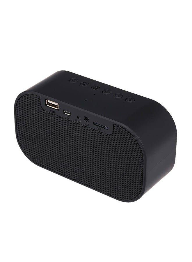 Forev Mini Bluetooth Speaker With LCD Display Black - Image 4