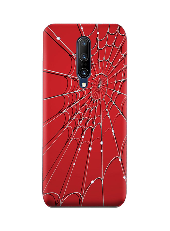 TPU Silicone Protective Case For OnePlus 7 Pro Spider Web Pattern