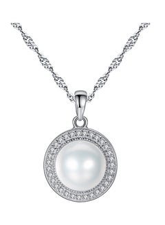 925 Silver Pearl Necklace