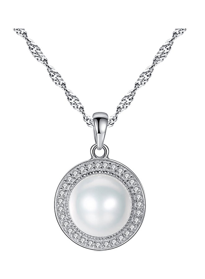 viennois - 925 Silver Pearl Necklace - Image 1