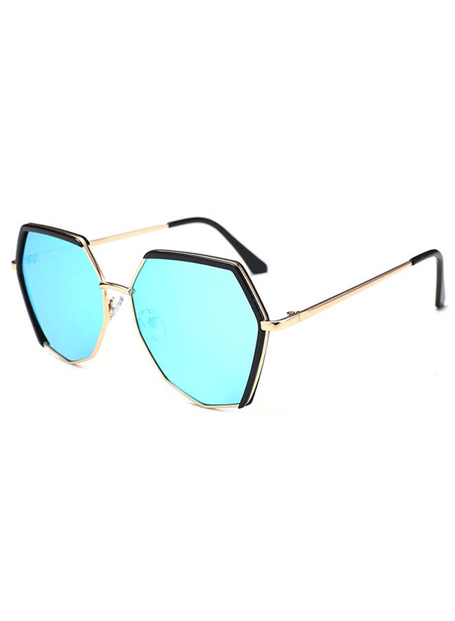 Irregular Polygon Vintage Sunglasses - Image 2