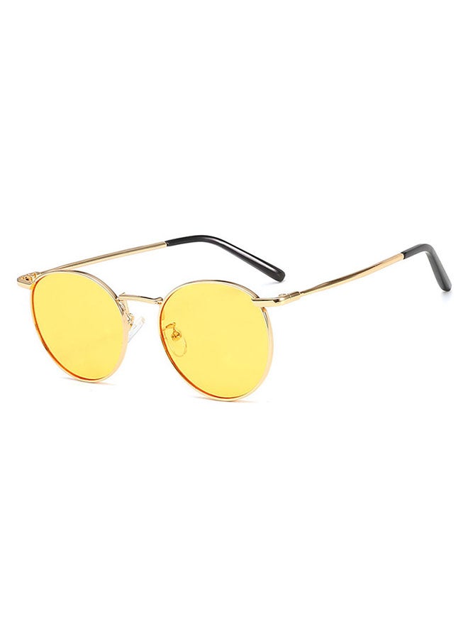 Round Frame Retro Sunglasses - Image 2
