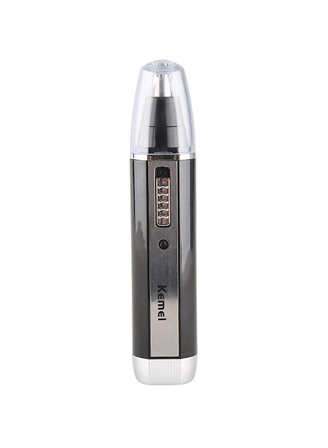 3 in 1 Electric Nose Hair Trimmer Grey 18x3.5x12cm - Image 1