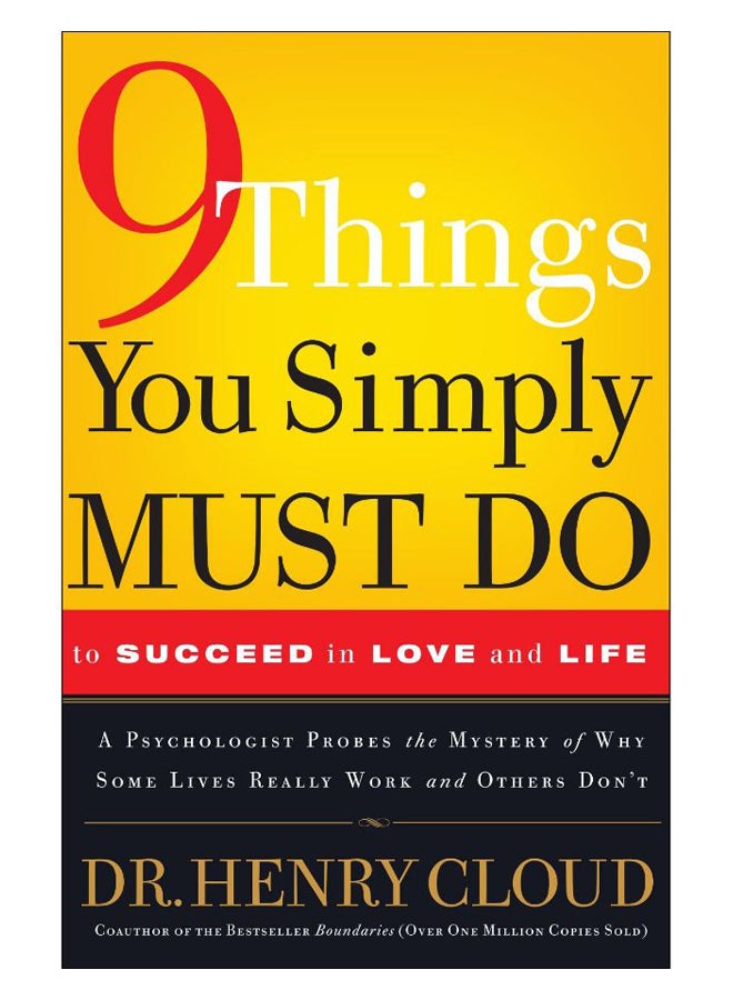 9 Things You Simply Must Do To Succeed In Love And Life paperback english - 11-Sep-07 