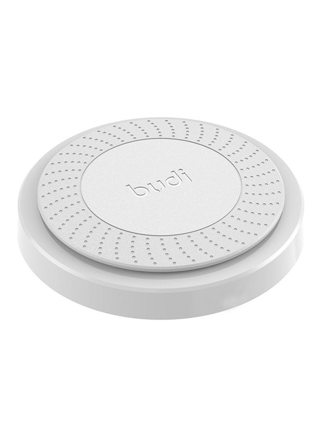 budi Smart Qi Wireless Charger White 