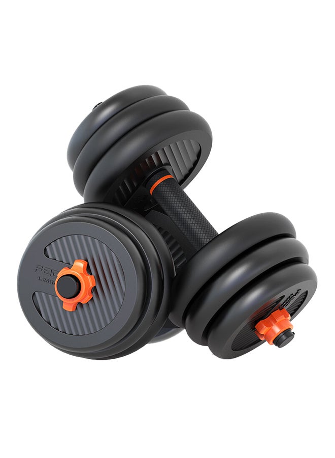 FED - Fashion Durable 2 In 1 Barbell And Dumbbell Set Removable 10kg - Image 1