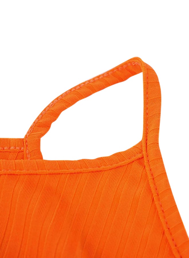 Sling Party Mini Dress Orange  - Image 2