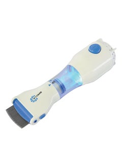 Electric Lice Removing Comb White/Blue