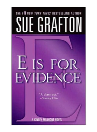 E Is For Evidence paperback english - 29-Nov-05 - v1559130858/N25948352A_1