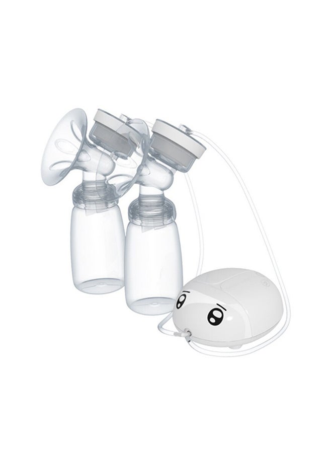 2-Piece Electric Breast Pump With Milk Storage Bottle - Image 1
