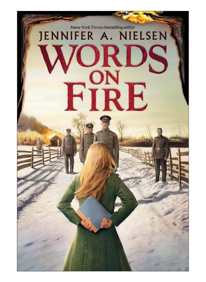 Words On Fire Hardcover English by Jennifer A Nielsen - 43739 