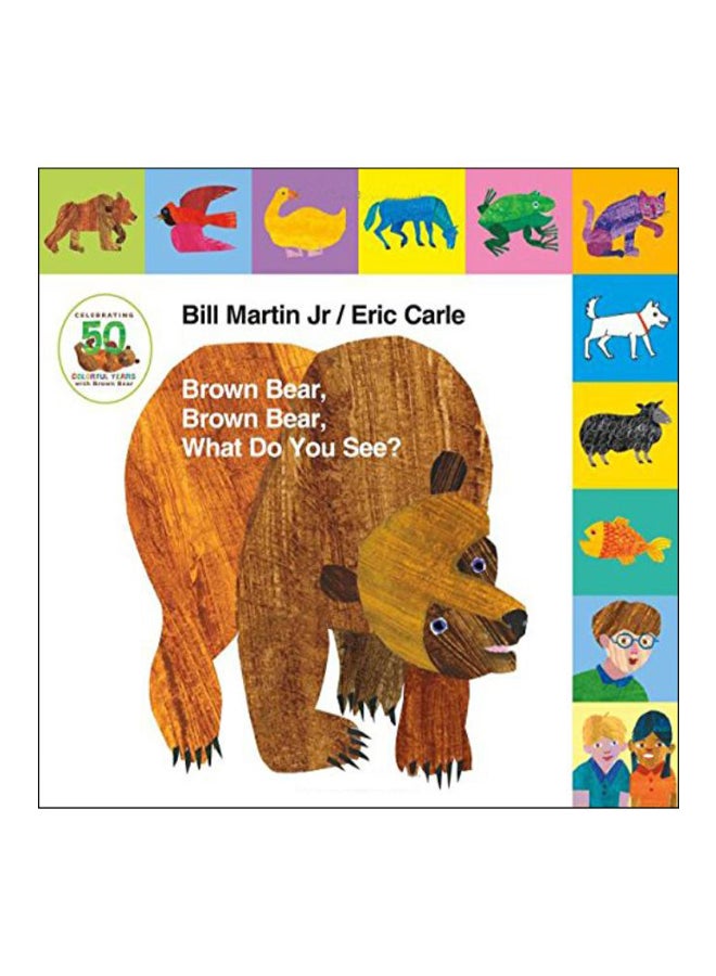 Lift-The-Tab Board Book English by Bill Martin - 42619