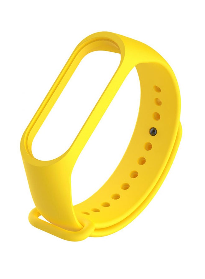 بلولانز سوار ساعة بديل مصنوع من البولي يوريثان الحراري لشاومي مي باند 3 أصفر - Image 1