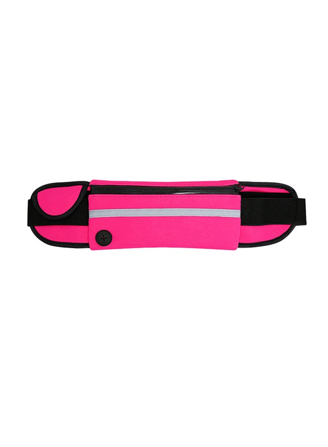 Generic - Anti-Theft Sports Zipper Waist Bag Red - Image 1