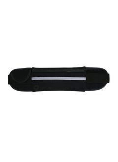 Anti-Theft Sports Zipper Waist Bag Black