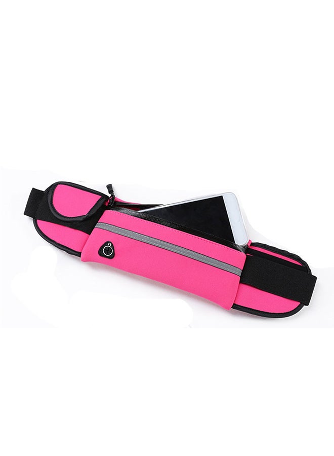 Generic - Anti-Theft Sports Zipper Waist Bag Red - Image 1