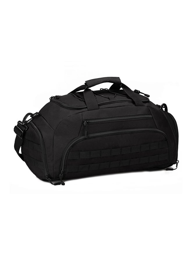 Military Travel Luggage Duffel Bag – 35L Black  - Image 1