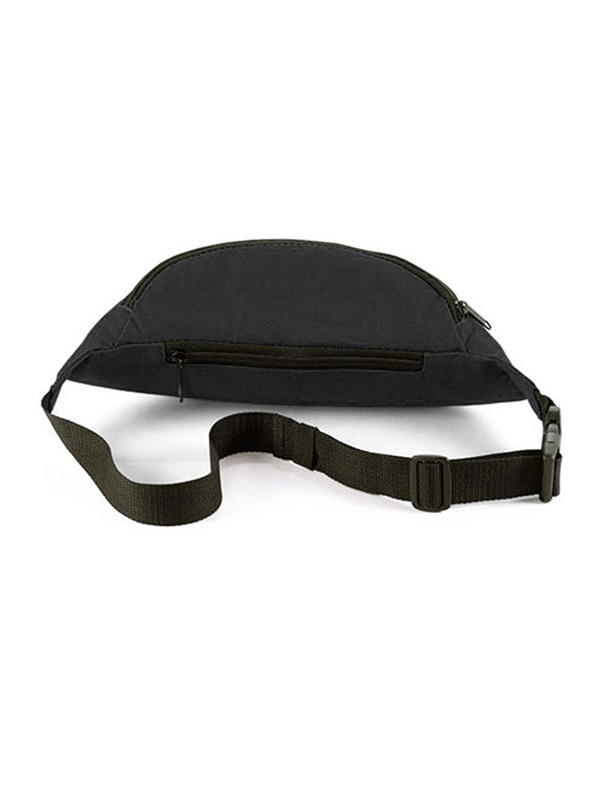 Waterproof Zipper Waist Pack Bag Black  - Image 2