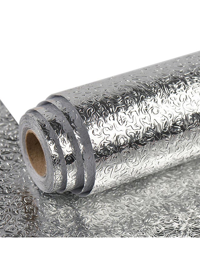 Generic Aluminum Foil Oil Proof Stickers Silver 60x5x5cm  - Image 2