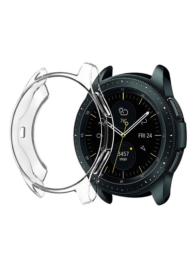 أتوكيت غطاء حماية واقٍٍ لساعة اليد الذكية سامسونج جالاكسي قياس 46 مم شفاف