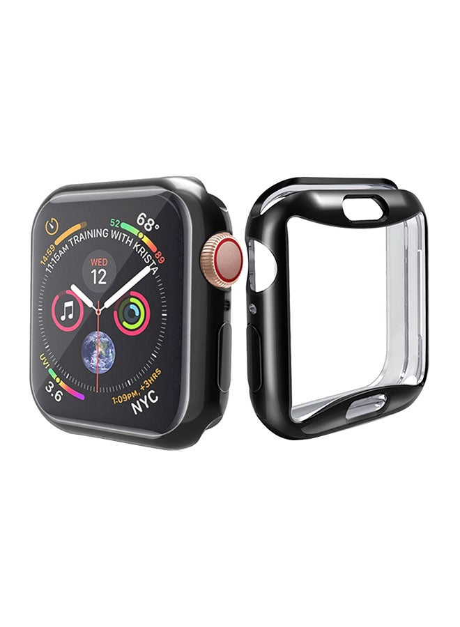 أتوكيت غطاء حماية واقٍ لساعة يد أبل مقاس 44مم أسود - Image 1
