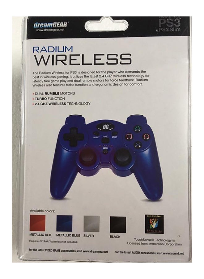 dreamGEAR - Radium Turbo Wireless Controller For PlayStation 3(PS3) - Image 1