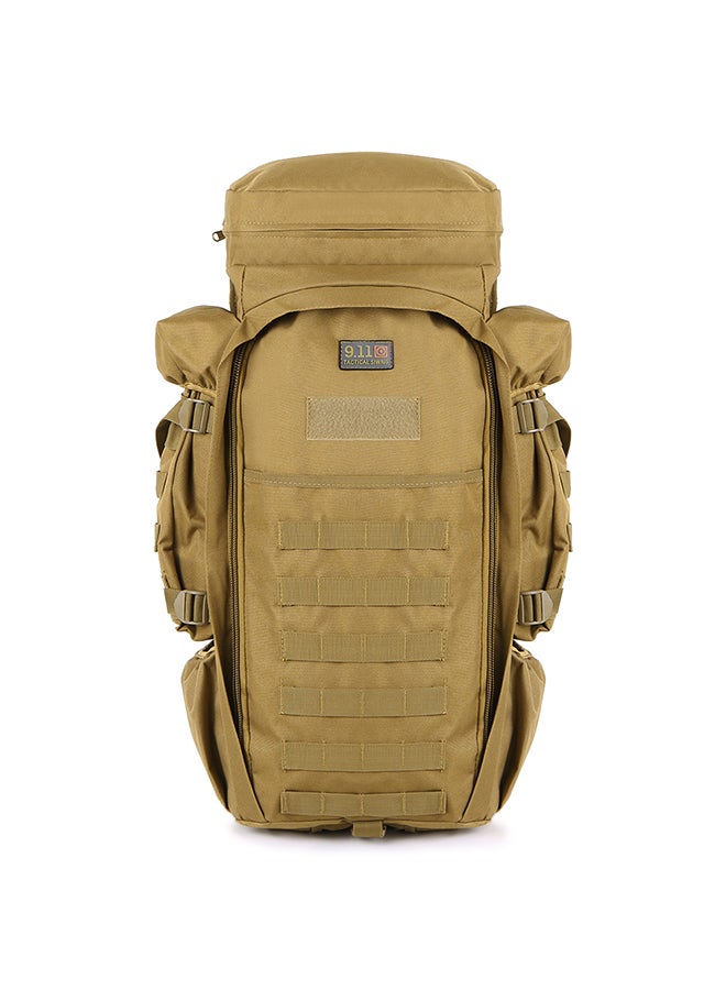 Outdoor Hiking Backpack - 60L Brown  - Image 1