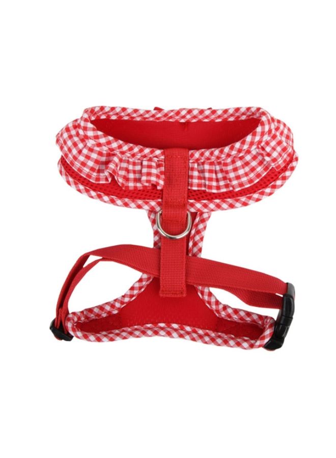 PUPPIA Vivien Harness A Red Large - Image 2