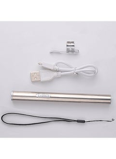 Generic USB Mini Rechargeable Camping Flashlight Yellow 13.0x1.3x1.3cm  - Image 3