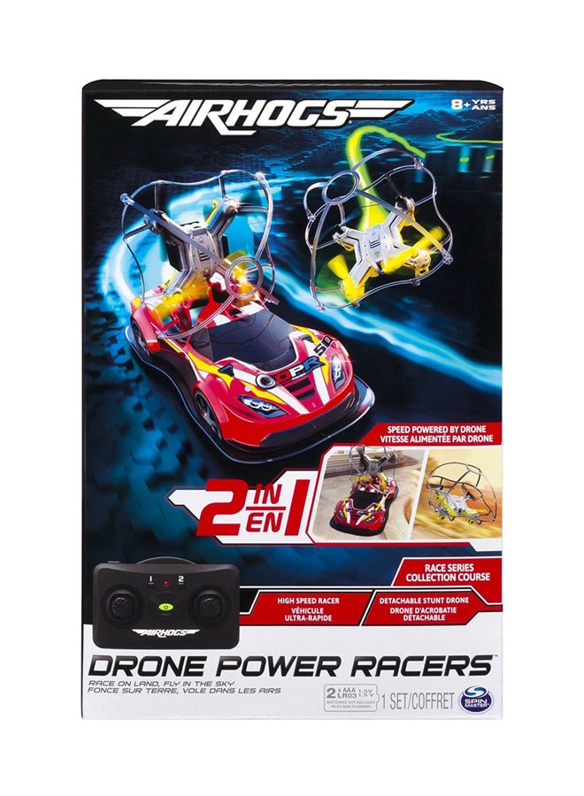 Air Hogs RC Drone Power Racers Multicolour 30.48x 20.32x 6.68cm - Image 1