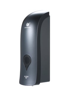 CHUANGDIAN Wall Mounted Single-Head Manual Soap Dispenser Grey 22.5 x 6.8 x 7.8cm  - Image 1