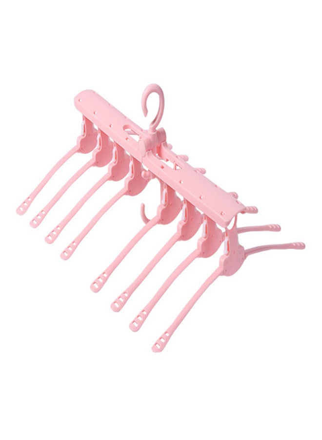 CYTHERIA Multilayer Magic Folding Clothes hanger Pink 53 x 43cm 