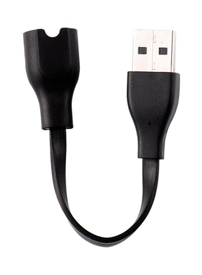 BOORUI USB Charging Cable For Xiaomi Mi Band 3 15cm Black  - Image 1