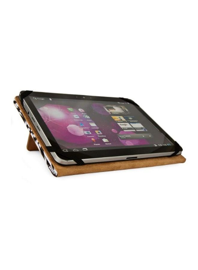 VanGoddy - Protective Flip Cover For Archos 8/9.4-Inch Tablet Zebra - Image 1